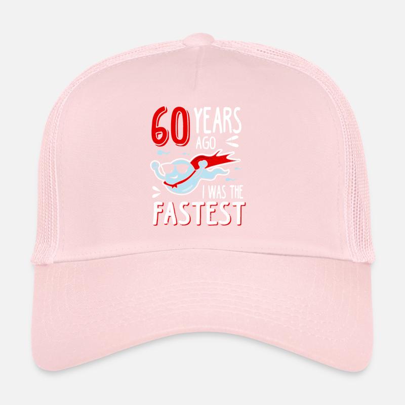 Il y a 60 ans, j’étais le 60e anniversaire le plus rapide Casquette trucker 