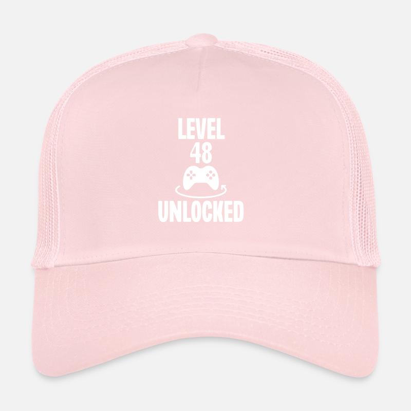 Level 48 Unlocked Trucker Cap