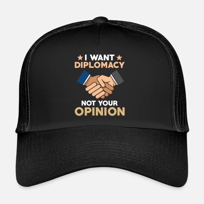 Cadeau des diplomates Casquette trucker 