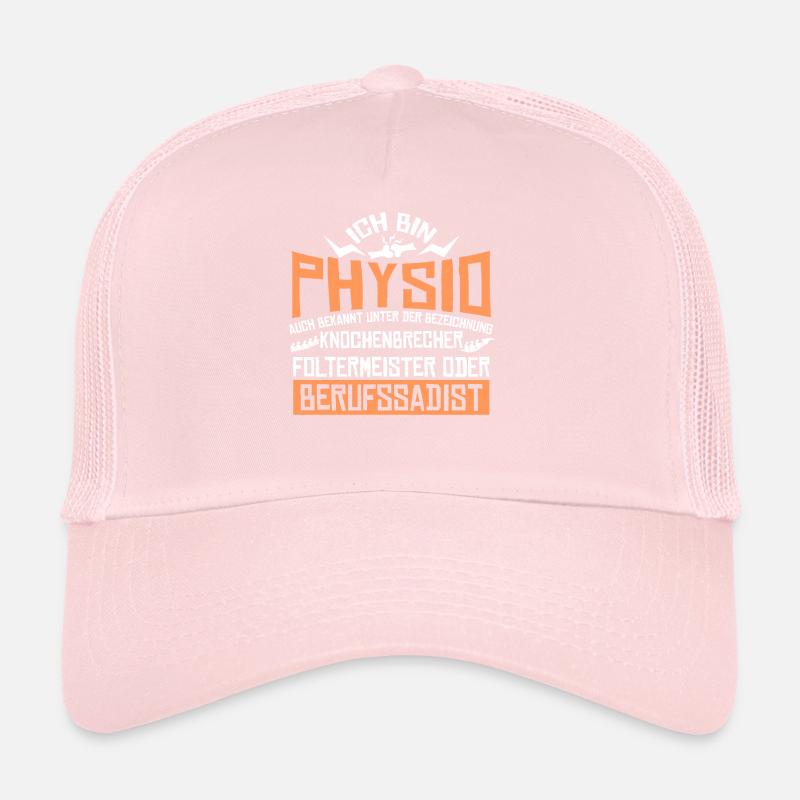Physio Professional Assistant Physiotherapist Trucker Cap
