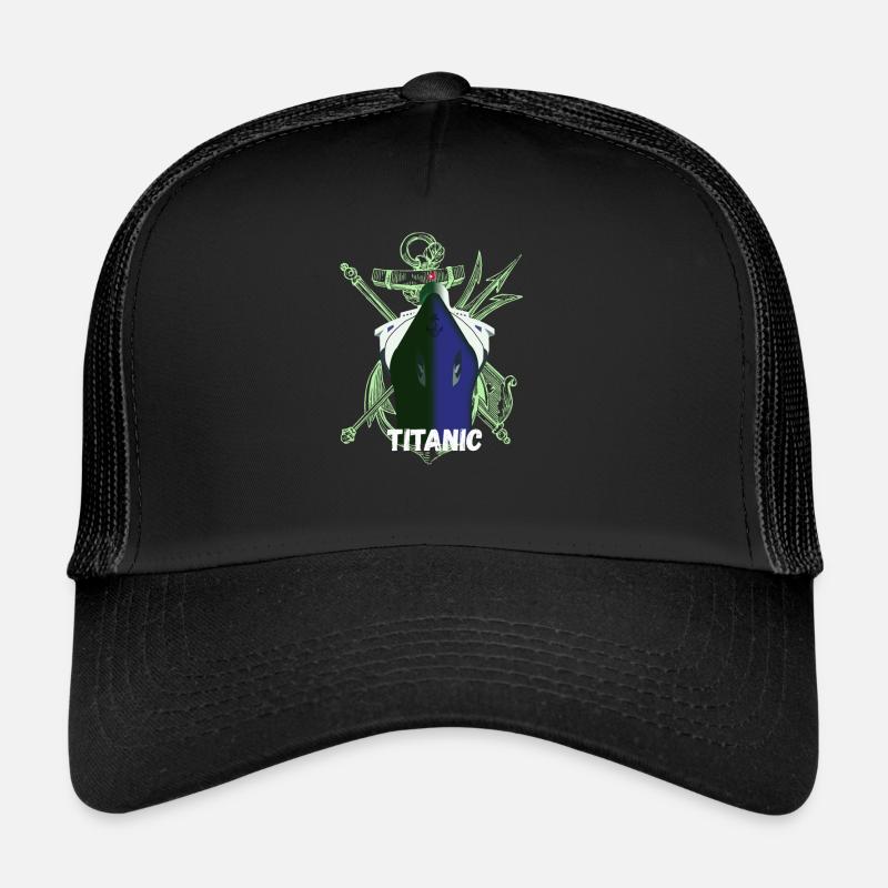 Titanic Remembered, RMS Titanic remembrance day Trucker Cap