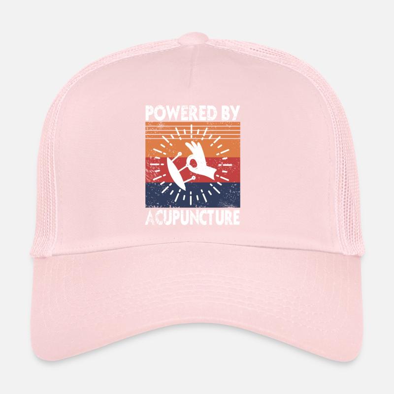Powered By Akupunktur Trucker Cap