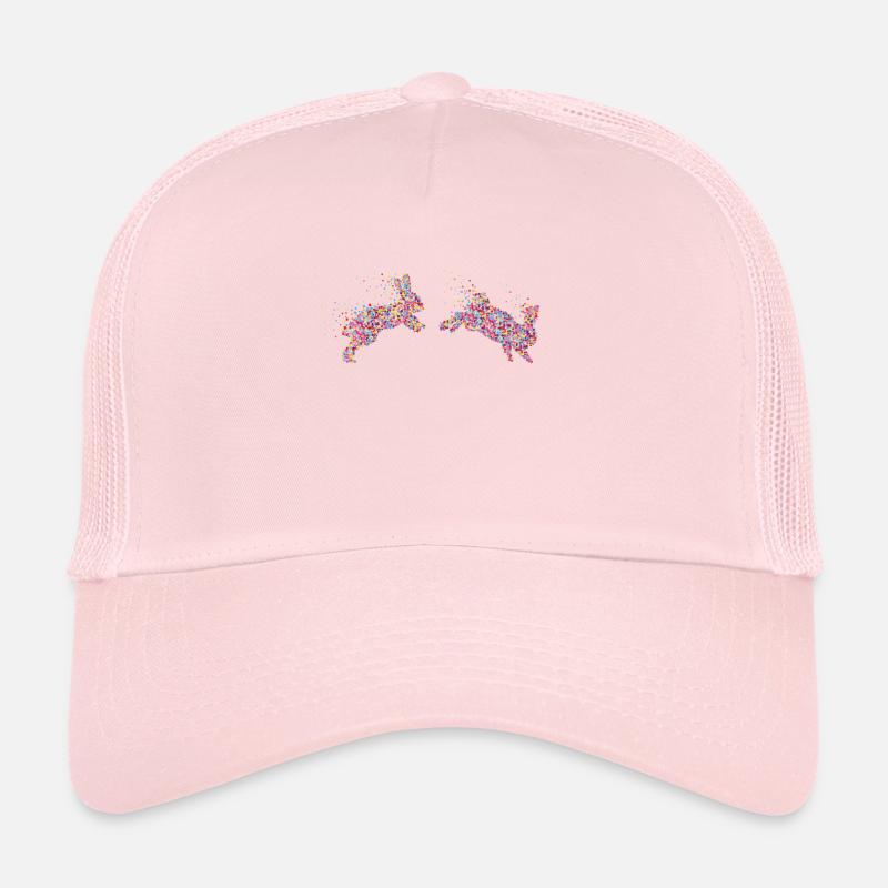 Rabbit Rabbit Rabbit Dwarf Rabbit Trucker Cap