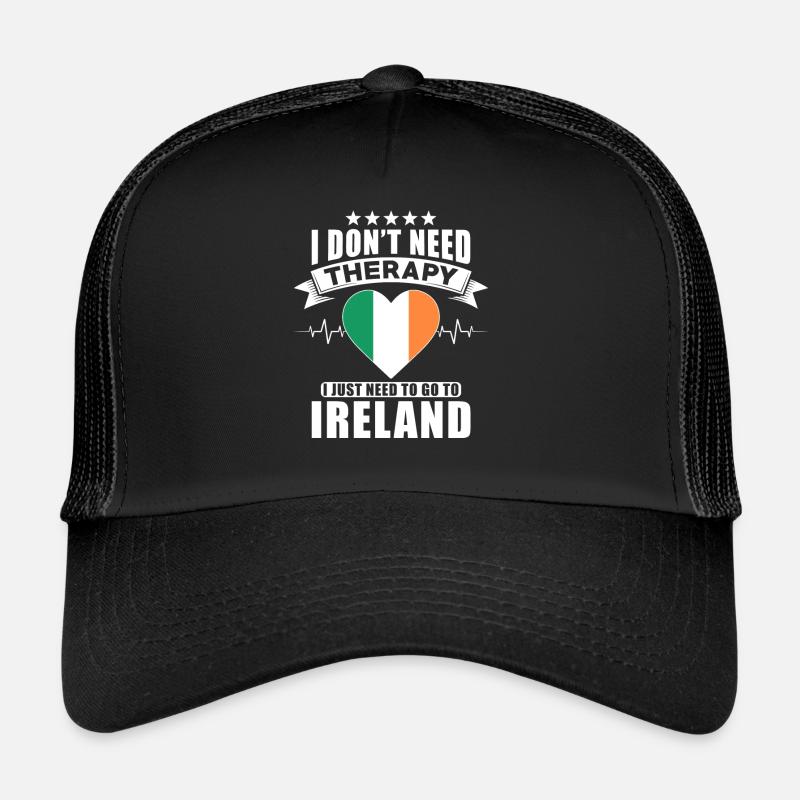 Ireland I do not need Therapy Trucker Cap