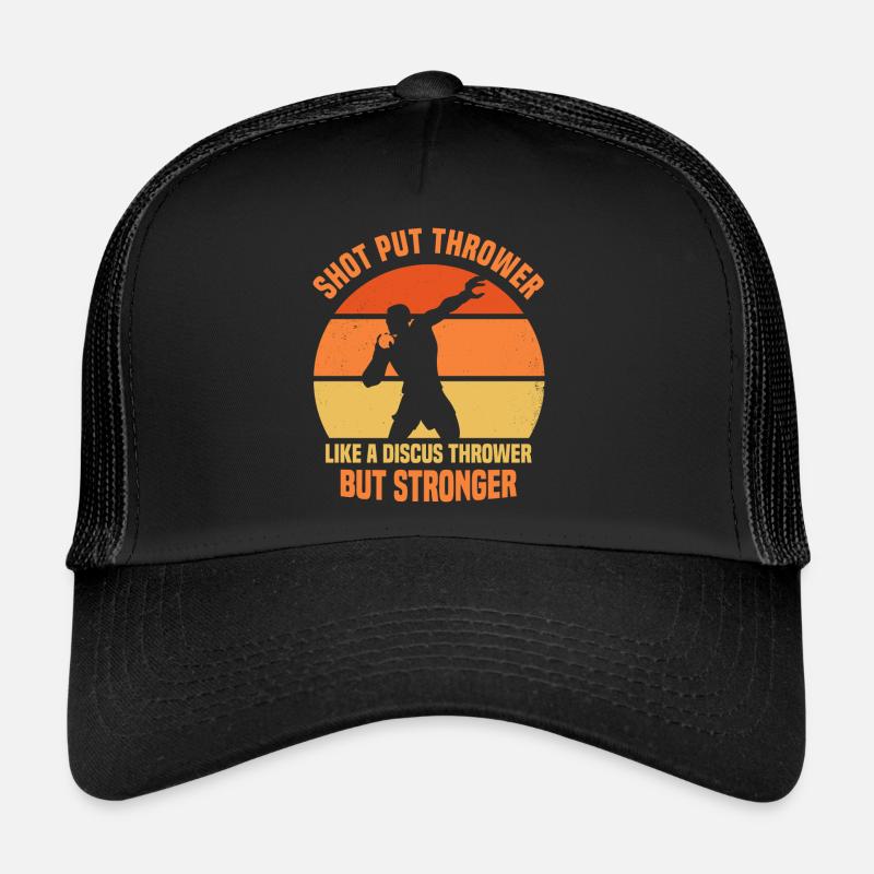 Lancer du poids Casquette trucker 