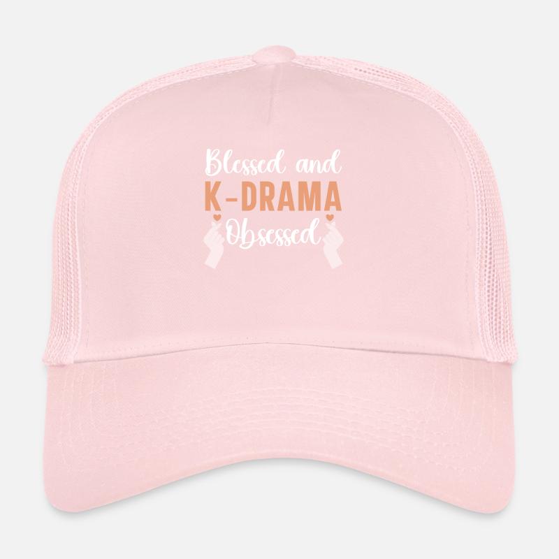 Blessed And K-Drama Obsessed Korean Drama Oppa Trucker Cap