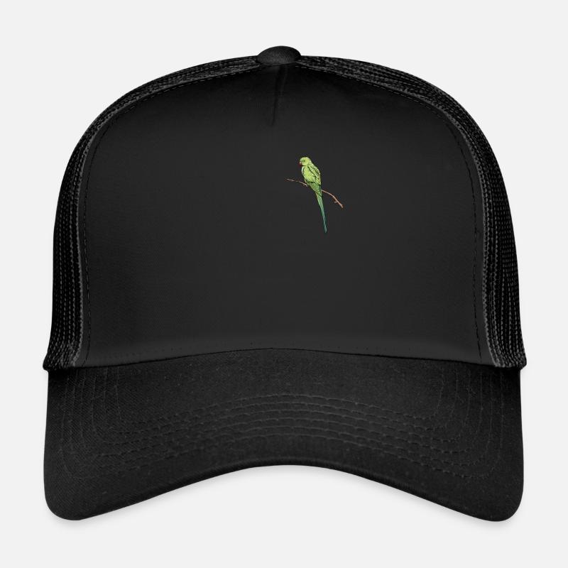 Perruche à collier I Alexander Parakeet Motif pour Casquette trucker 