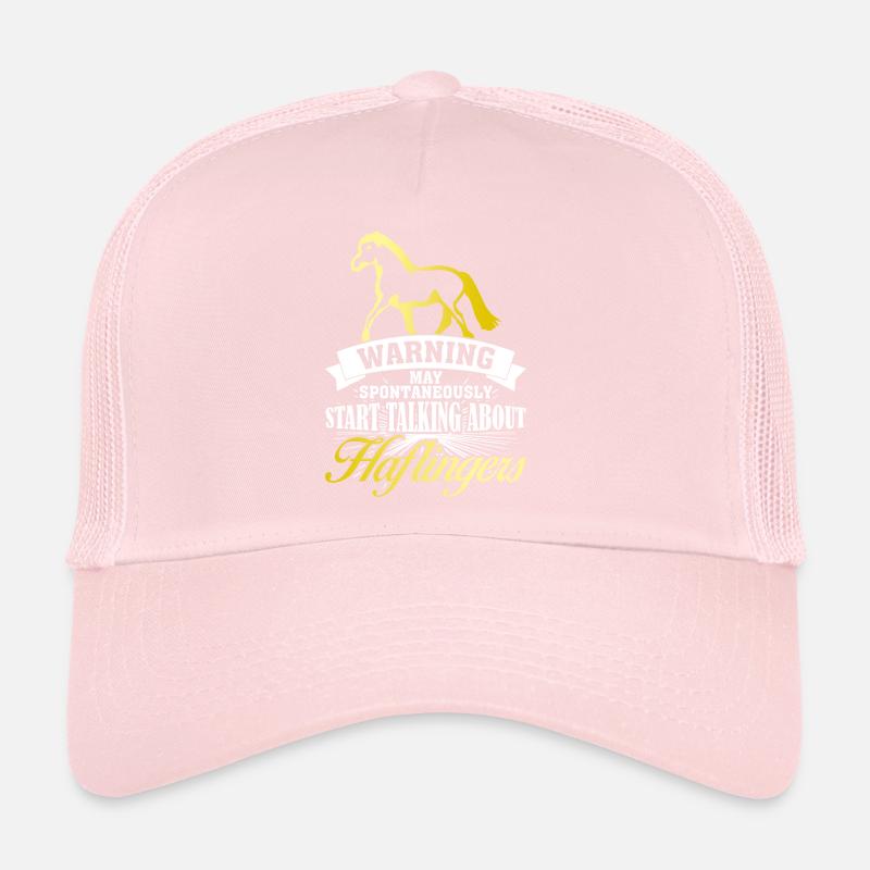 Haflinger disant blague Haflinger Casquette trucker 
