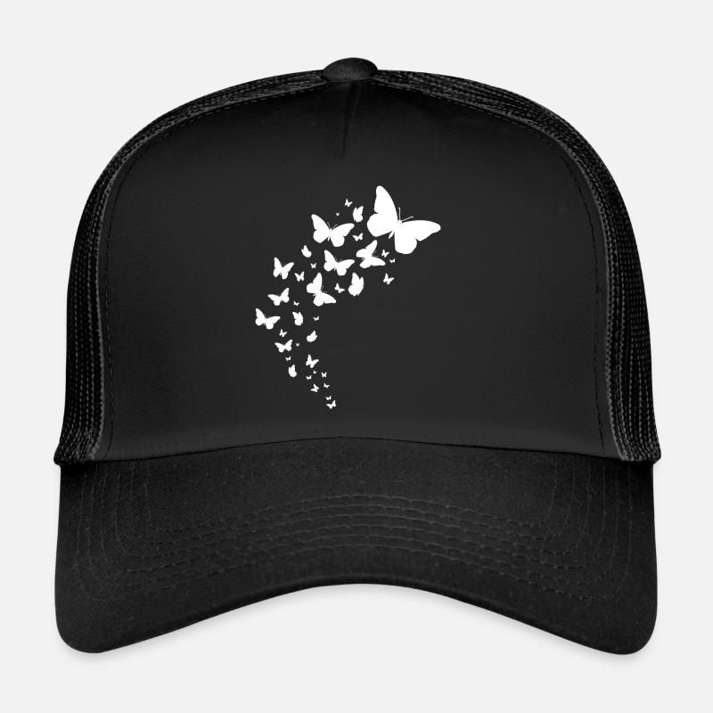 Papillons mignons Graphiques Butterfly Lovers Nature Casquette trucker 