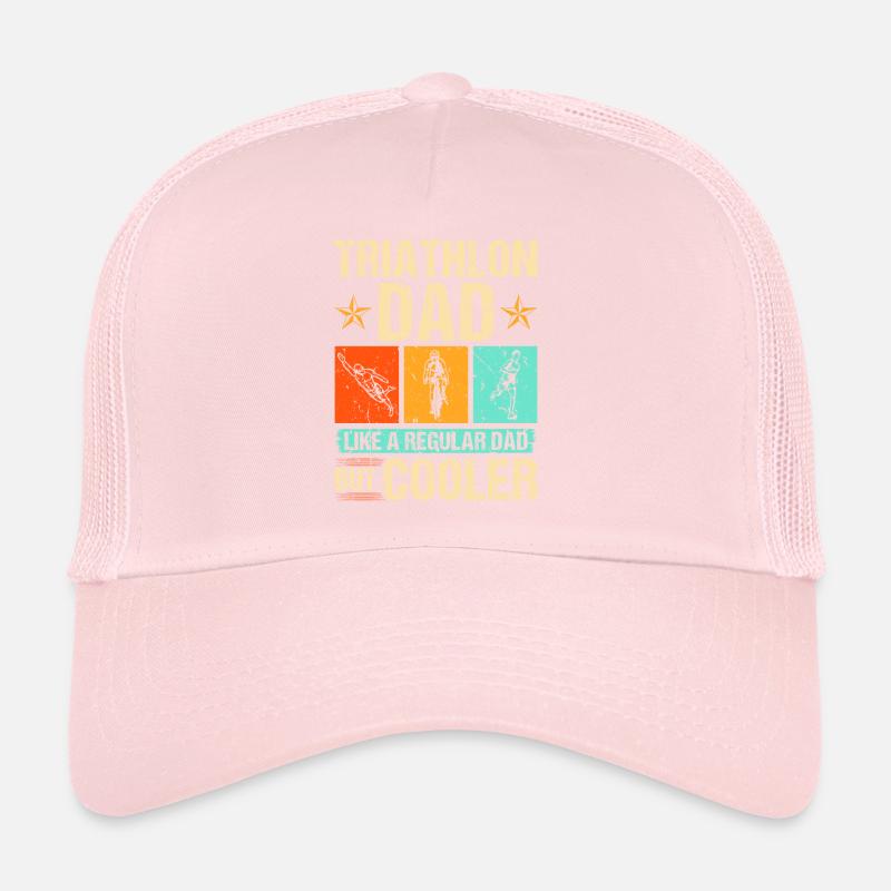 Triathlon Dad Triathlet Vater Trucker Cap