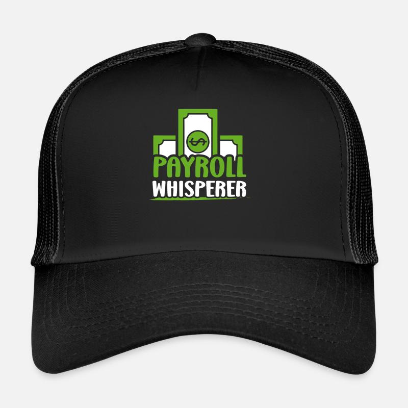 Payroll Whisperer RH Ressources Humaines Casquette trucker 