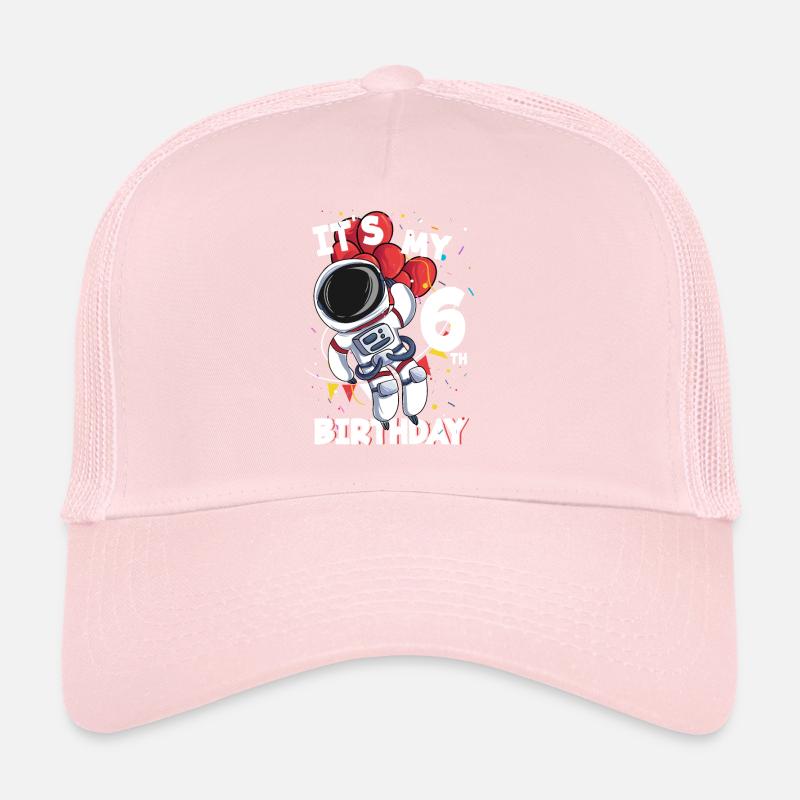 Astronaute 6e anniversaire Casquette trucker 