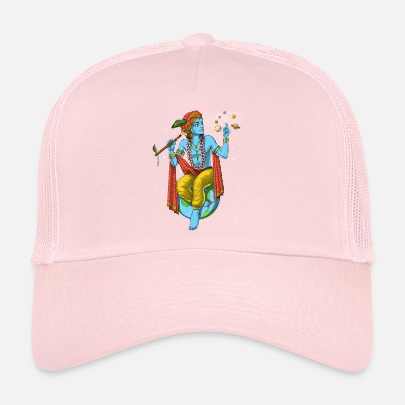 Hindu-Lord Krishna Trucker Cap