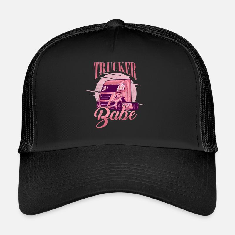 Trucker Babe Trucker Truck Driver Trucker Cap
