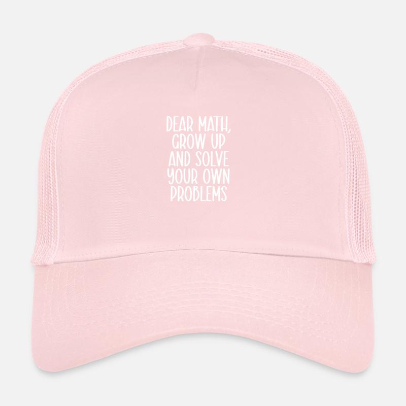 Mathematician Sayings Math Teacher Gift Trucker Cap