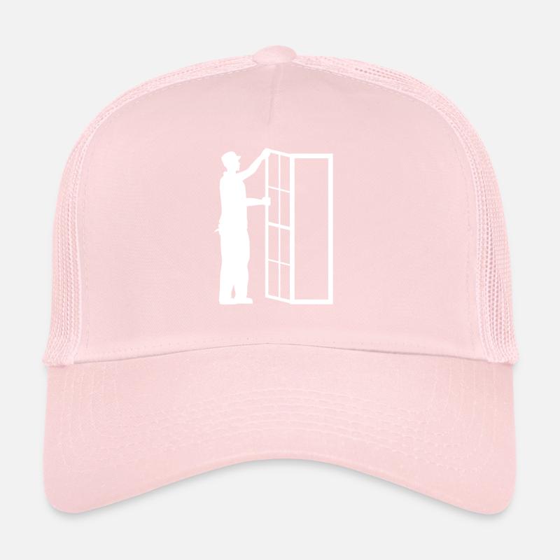 Window maker Profession Training Craftsman Gift Trucker Cap