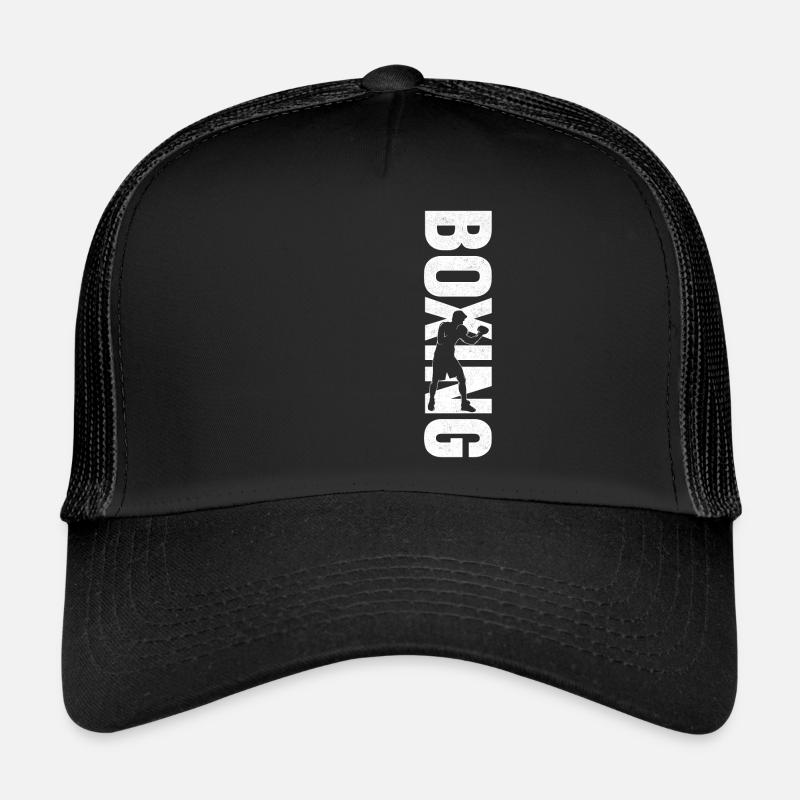 Boxing Vintage Boxing - Trucker Cap - Schwarz/Schwarz