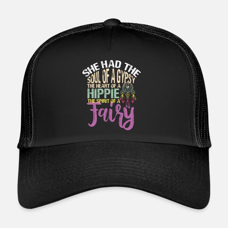 Hippie Friedensbewegung Peace Flower Power Frieden Trucker Cap