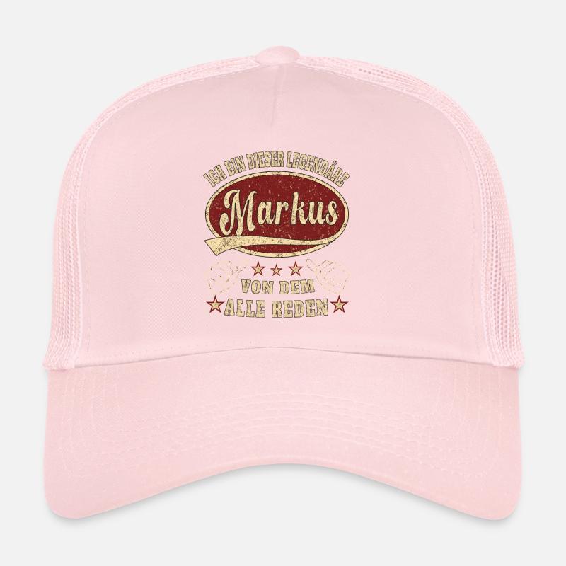 Markus ich bin dieser legendäre Markus Retro Trucker Cap
