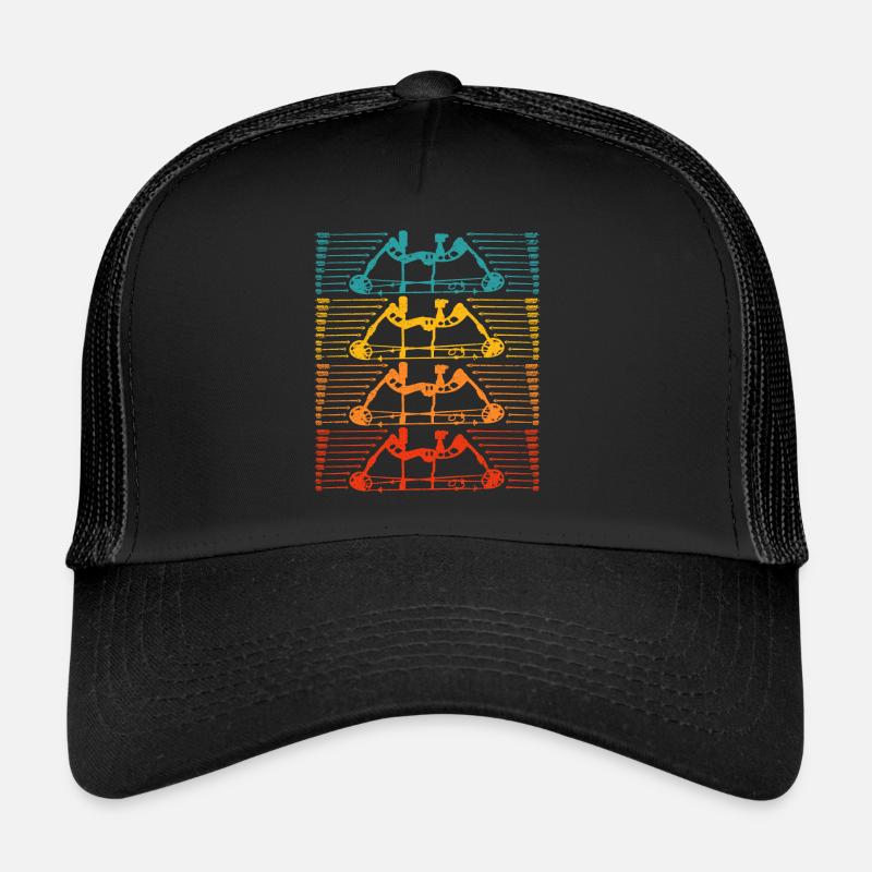 Archery Target Bow And Arrow Trucker Cap