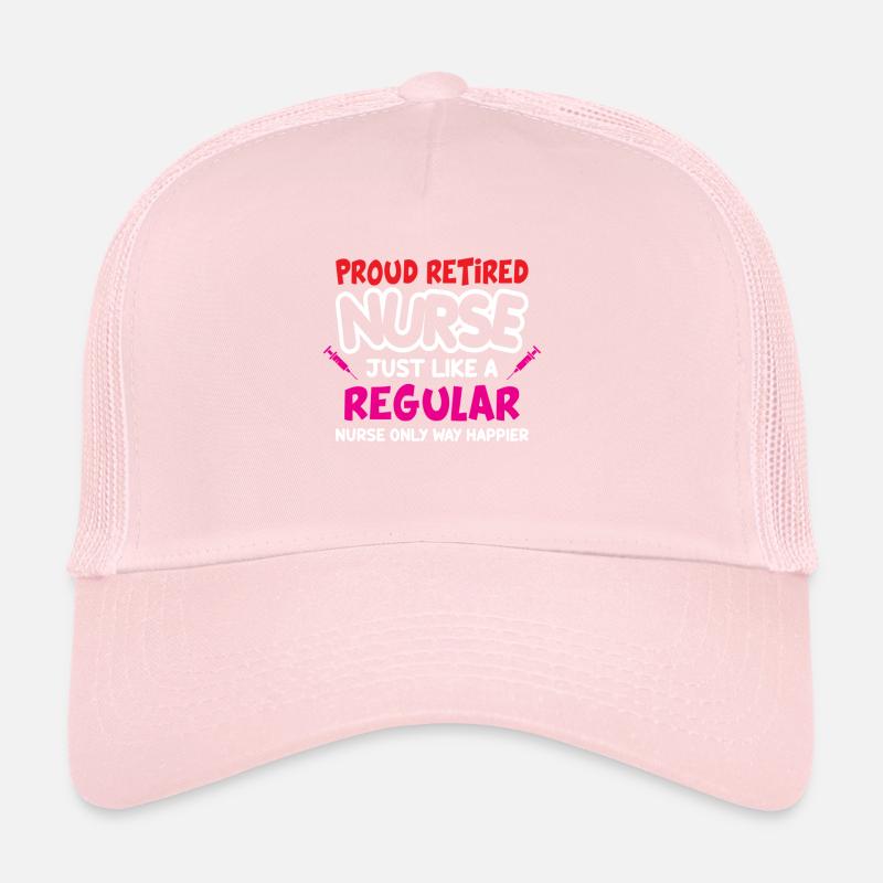 Retired Nurse Trucker Cap