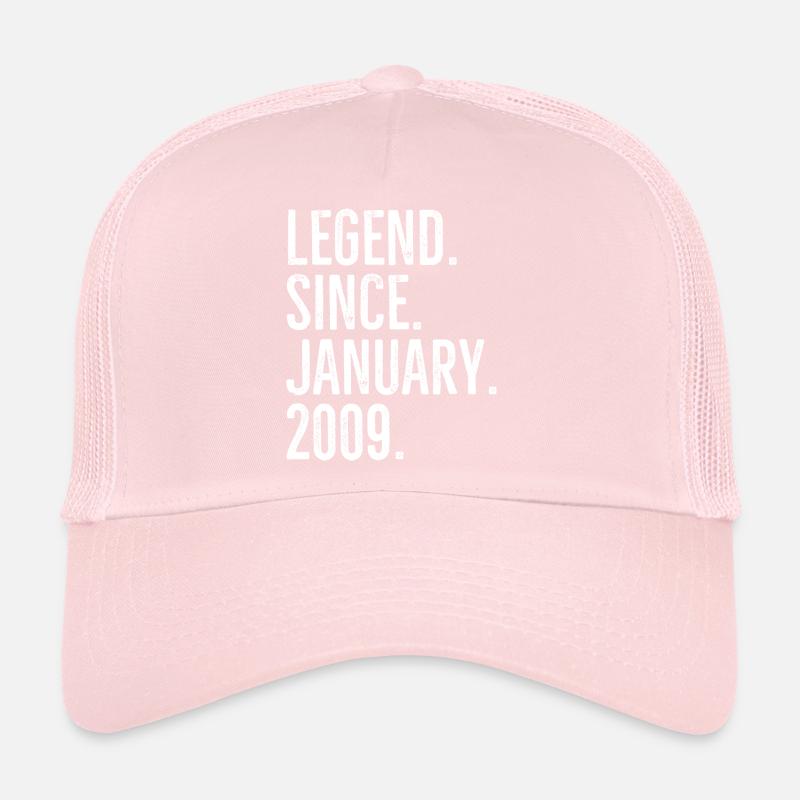 Legend Since January 2009 Trucker Cap
