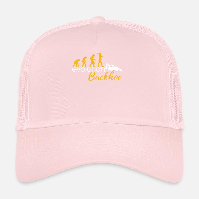 Évolution des rétrocaveuses Casquette trucker 