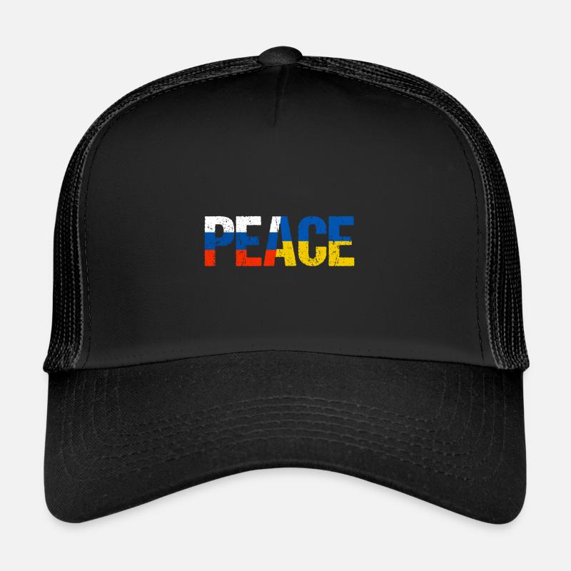 Russie Ukraine Paix Casquette trucker 