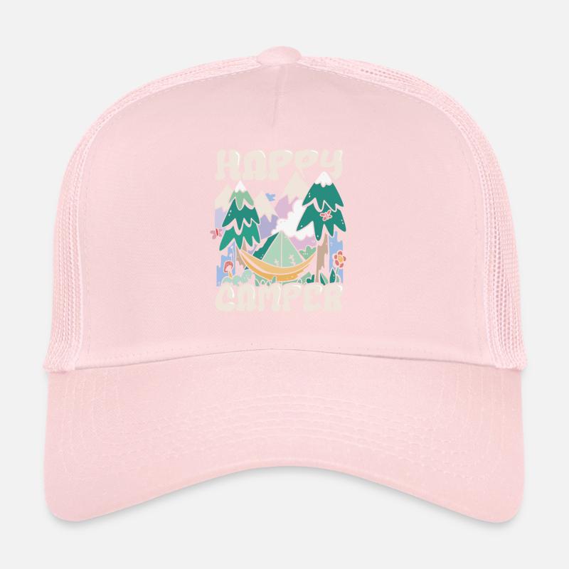 Faire des souvenirs Un camping à la fois Camping Casquette trucker 