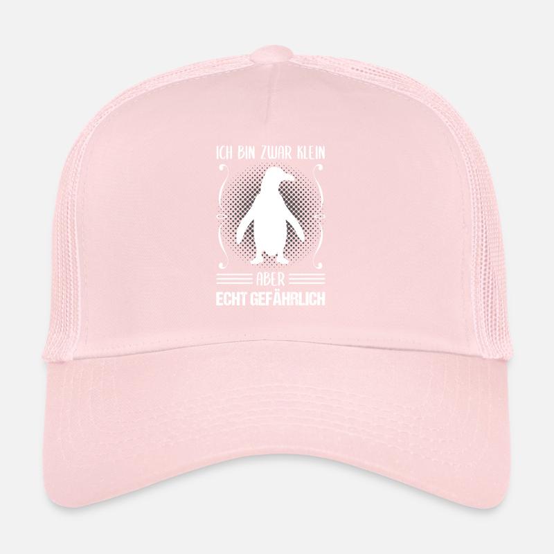 Pinguin Klein Aber Gefährlich Spruch Geschenk Trucker Cap