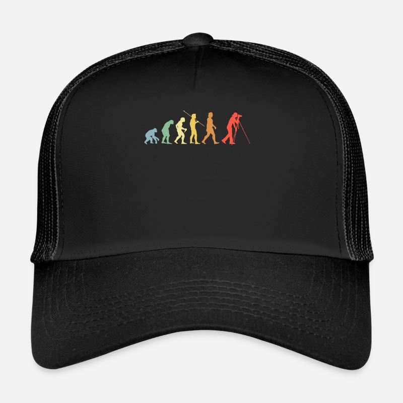 Films Evolution Retro Camera Directeur de la photographie Casquette trucker 