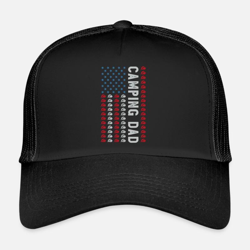 Camping Dad 4. Juli Wohnwagen Wohnmobil Vatertag Geschenk Trucker Cap