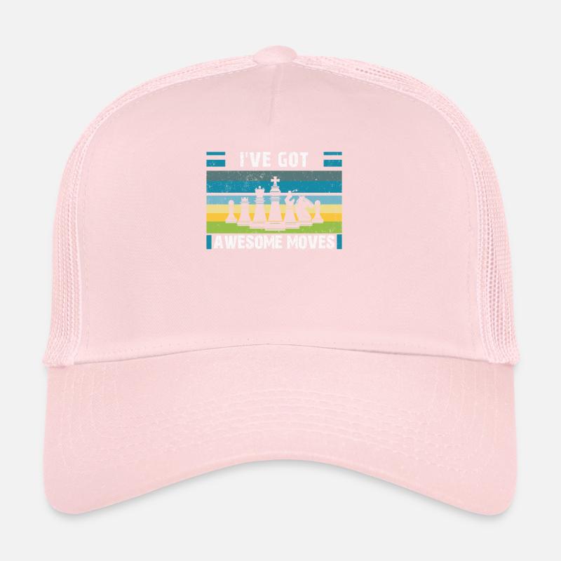 Chess Player Chess Game -I've Got Awesome Moves- Trucker Cap