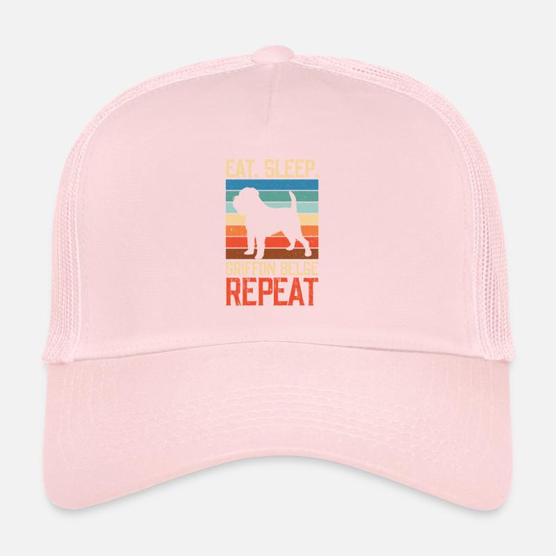 Manger du sommeil griffon belge répéter Casquette trucker 