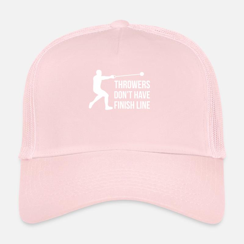 Throwers Don´t Have Finish Lines Geschenk Trucker Cap