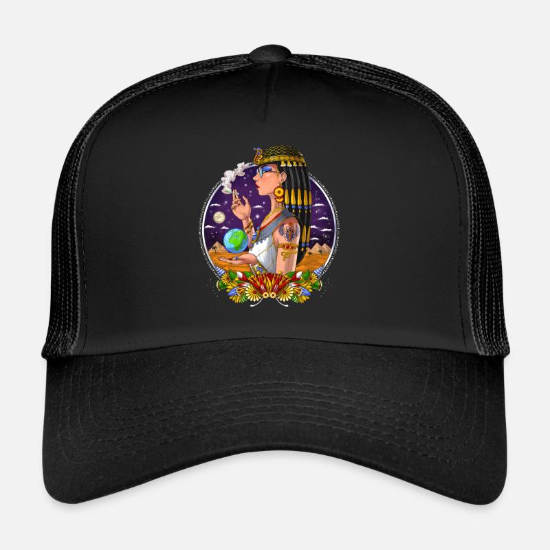 Ancient Egyptian Queen Cleopatra Trucker Cap