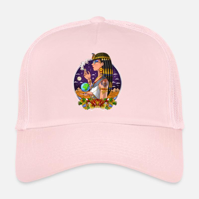 Ancienne reine égyptienne Cléopâtre Casquette trucker 