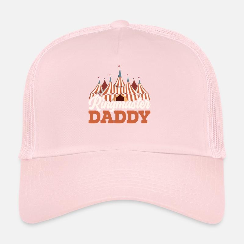 Ringmaster Daddy Circus Event Meilleur papa de tous les temps Casquette trucker 