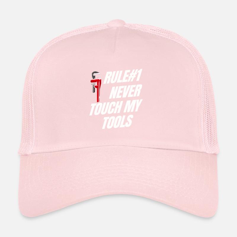 Plumbing Work Apprentice Plumbing Pipe Craft Trucker Cap