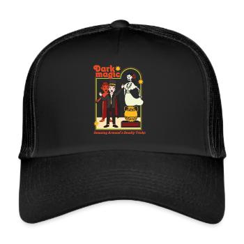 Magie noire - Amazing Armand’s Deadly Tricks - Casquette trucker  - noir/noir - Devant