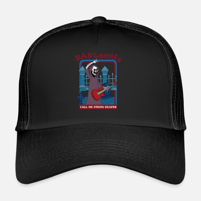 Bad To The Bones - Appelez-moi String Reaper Casquette trucker 