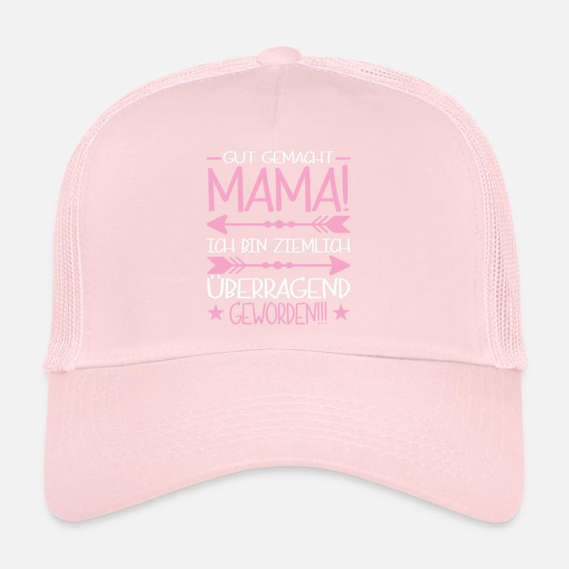 Mama Lustiger Spruch Mutter Kind Trucker Cap