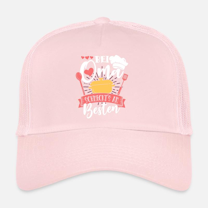 Bei Oma Schmeckts Am Besten Großmutter Trucker Cap