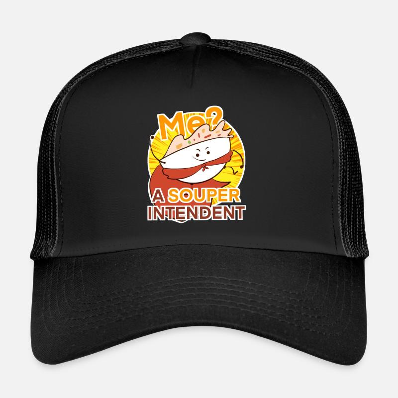 Superintendent funny cute pun jokes Trucker Cap