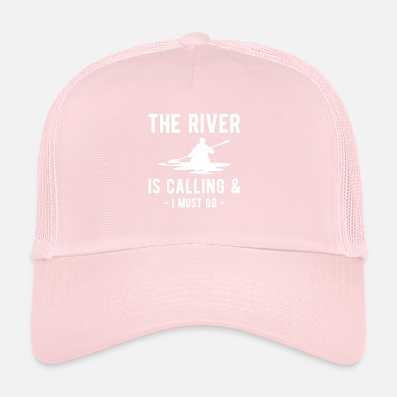 The River Is Calling & I Must Go Trucker Cap