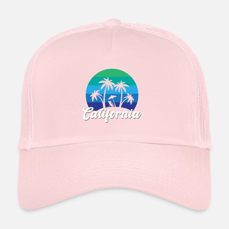 Palm trees Trucker Cap
