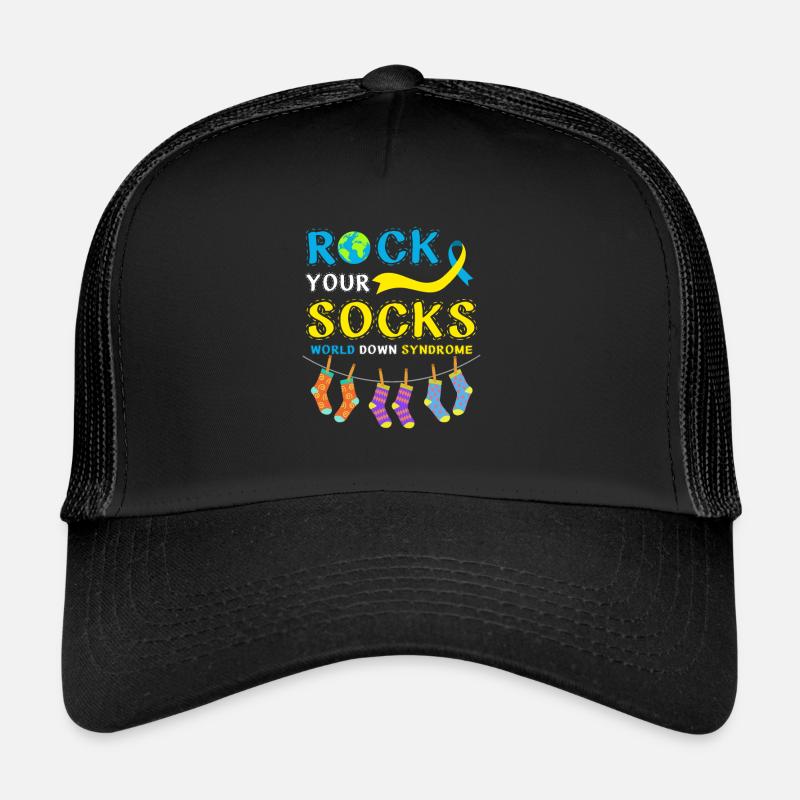 Rock Your Socks World Down Syndrome Casquette trucker 