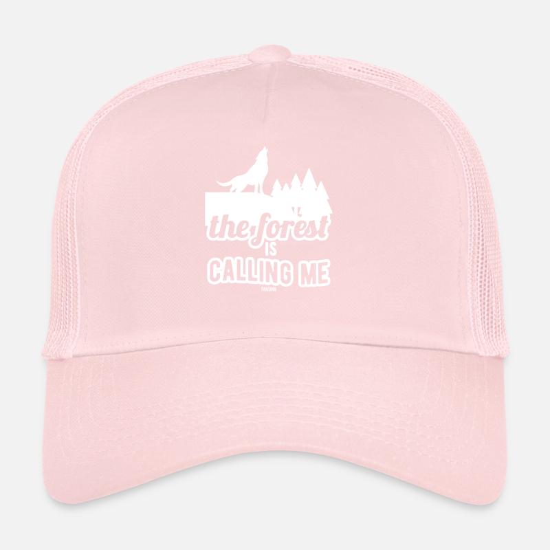 The Forest Is Calling Me Trucker Cap