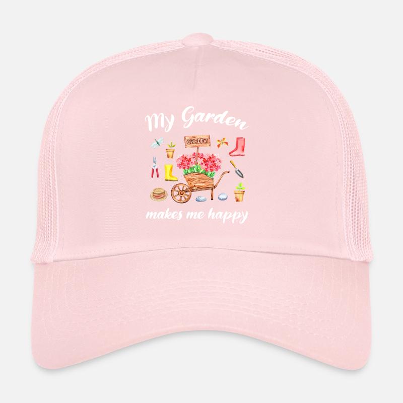 Garten Spruch Gärtner Hobbygärtner Geschenkidee Trucker Cap