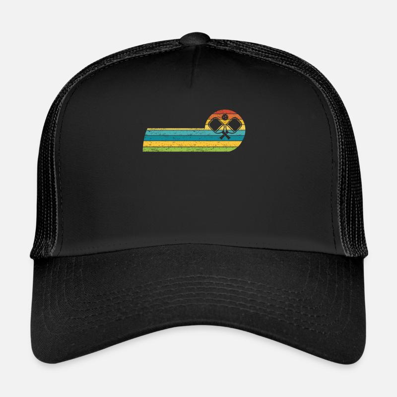 Pickleball Padel Raquette Pickleball Balls Casquette trucker 
